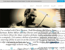 Tablet Screenshot of gerrydiver.com